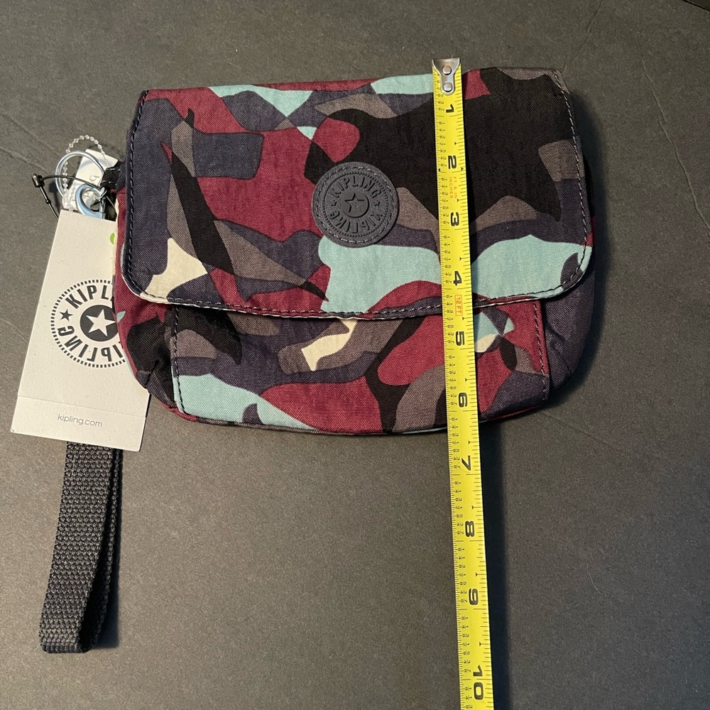 Kipling Selene Camo Wristlet Handbag, NWT - Picture 7 of 8